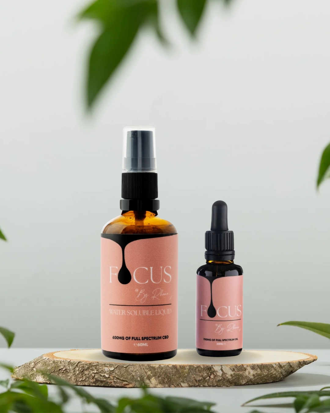 60ML WATER & 30ML FOCUS