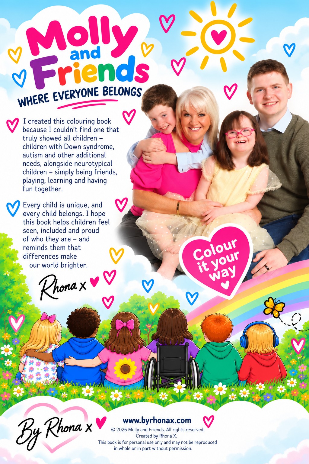 PDF DOWNLOAD Molly & Friends Colouring Book - Where Everyone Belongs