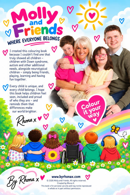 PDF DOWNLOAD Molly & Friends Colouring Book - Where Everyone Belongs