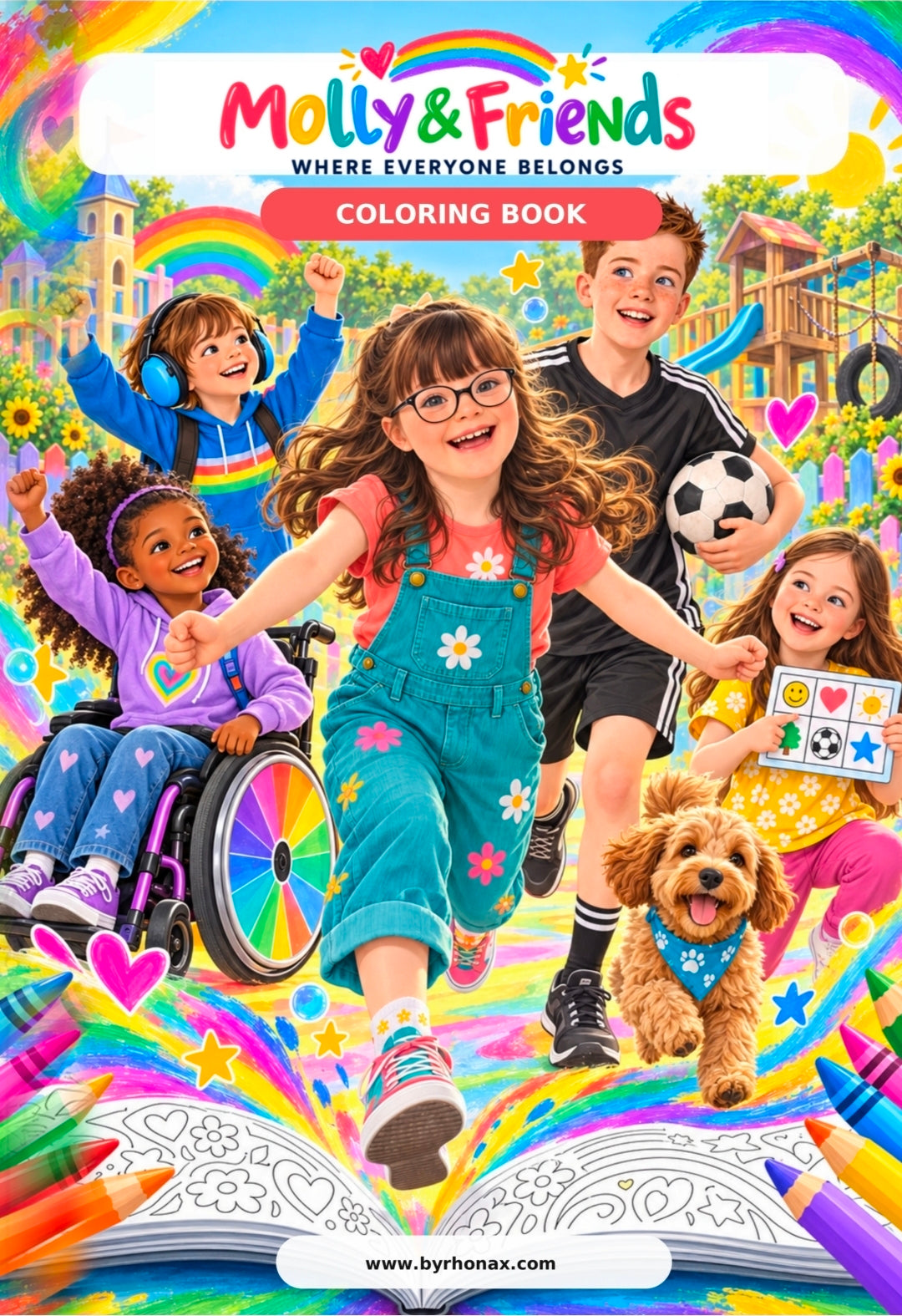 PDF DOWNLOAD Molly & Friends Colouring Book - Where Everyone Belongs