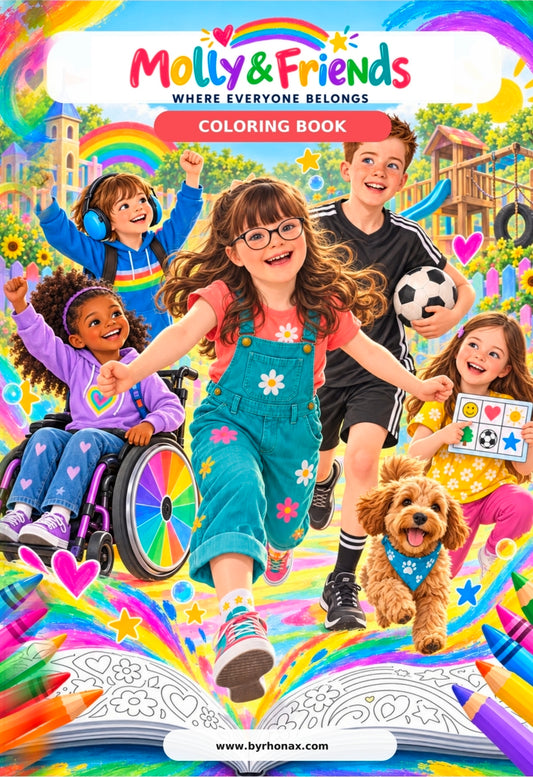 PDF DOWNLOAD Molly & Friends Colouring Book - Where Everyone Belongs