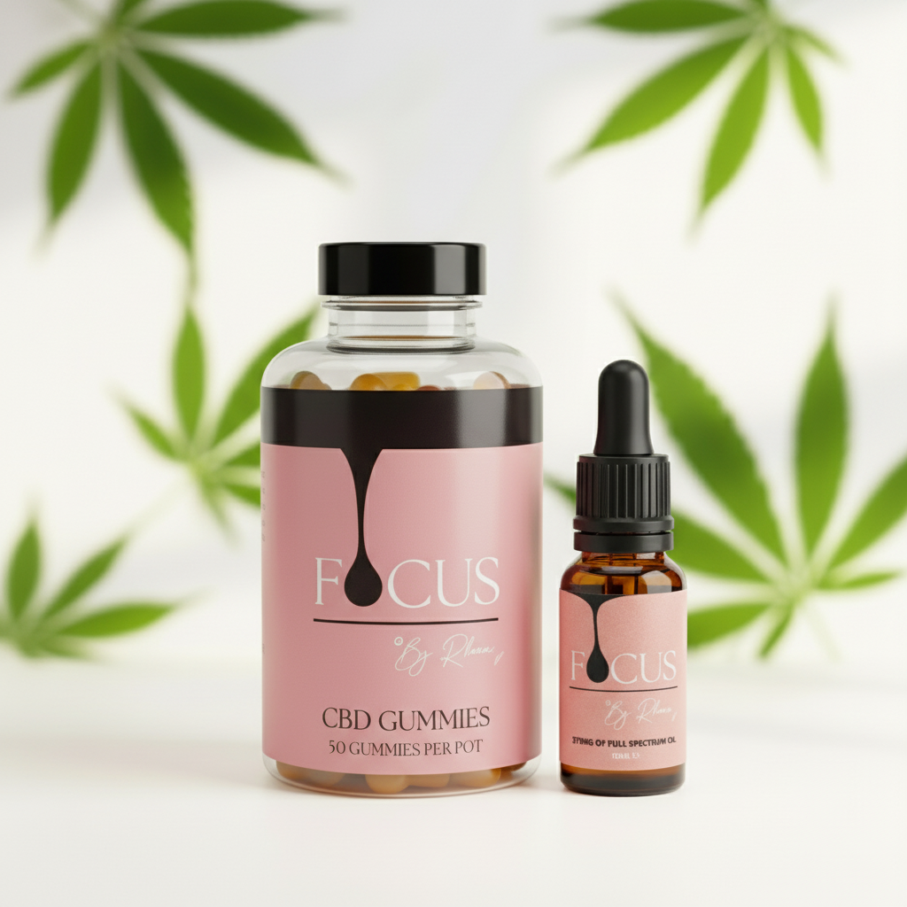 Wellness Bundle: 30ml Focus Water & 50 Gummies
