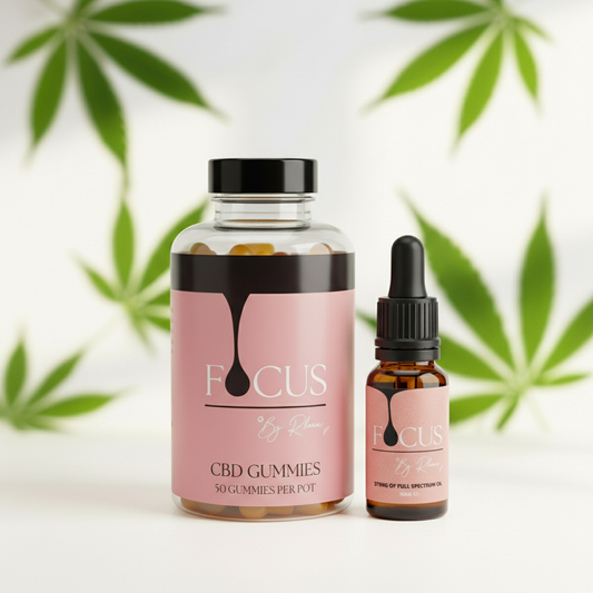 Wellness Bundle: 30ml Focus Water & 50 Gummies