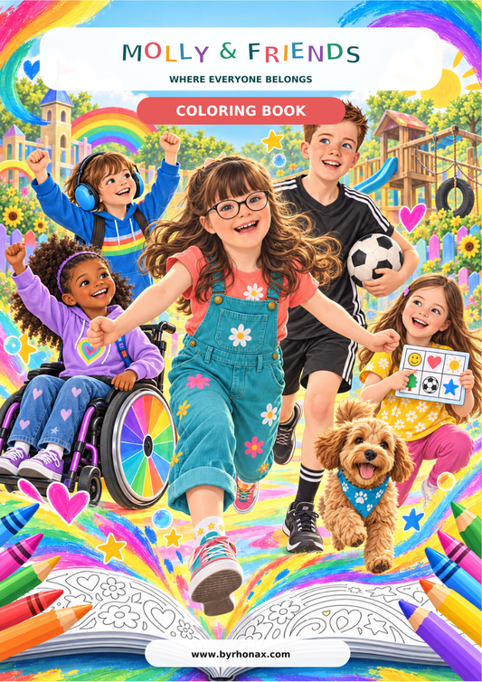 Molly & Friends Colouring Book – Organisation Licence