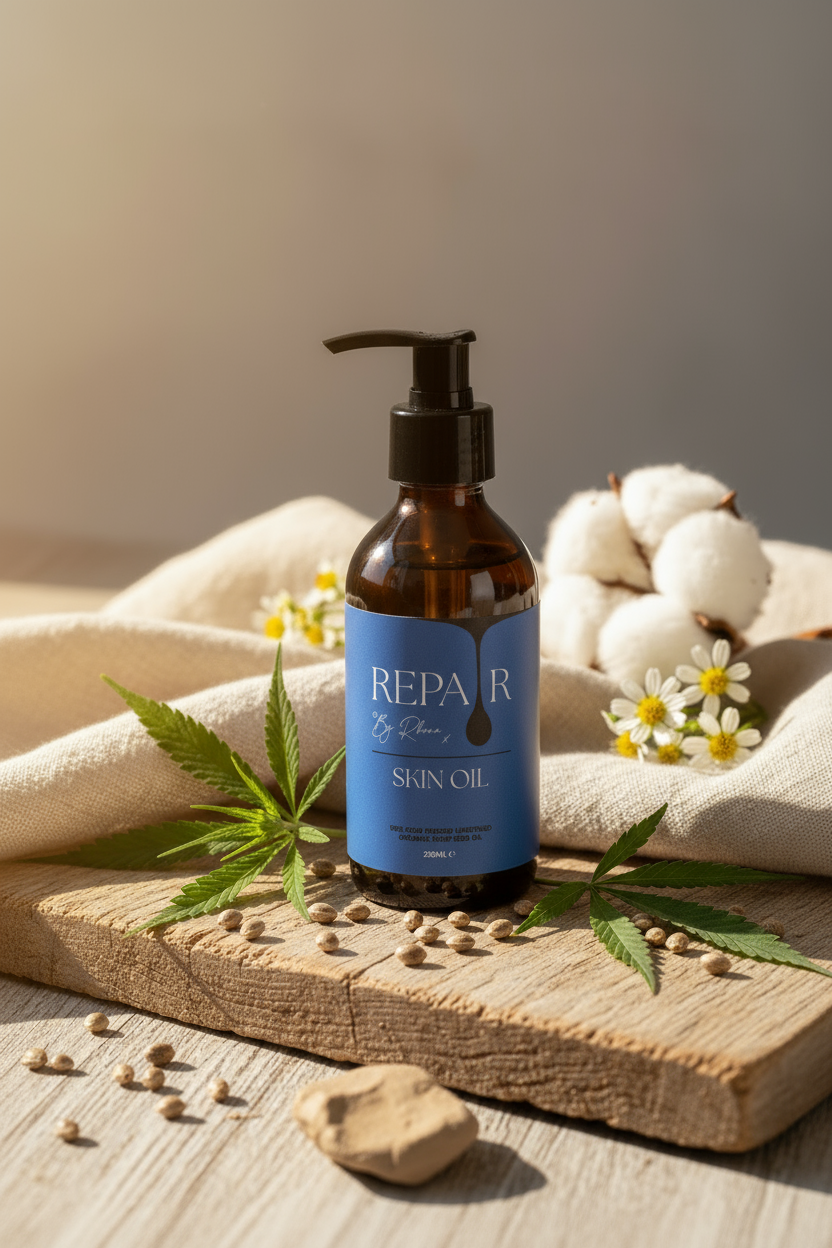 Organic styled REPAIR SKIN OIL 200ML