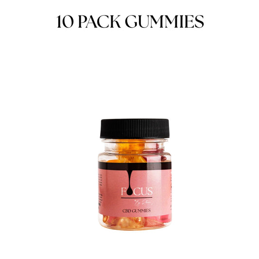 10 PACK CBD GUMMIES