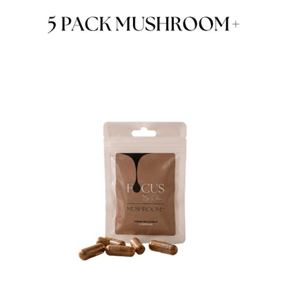 RESET BUNDLE - 15ML FOCUS OIL + 5 MUSHROOM+