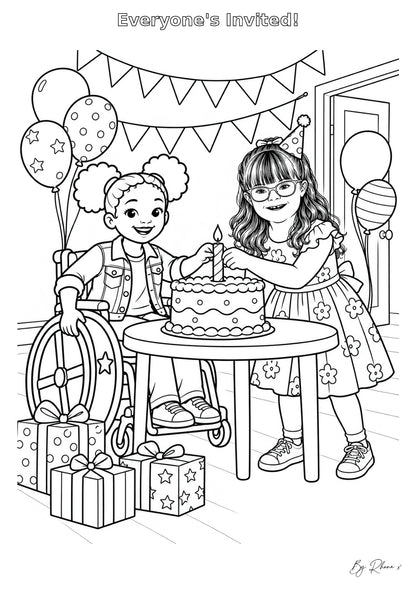 PRE ORDER THE PRINTED BOOK - Molly & Friends Colouring Book