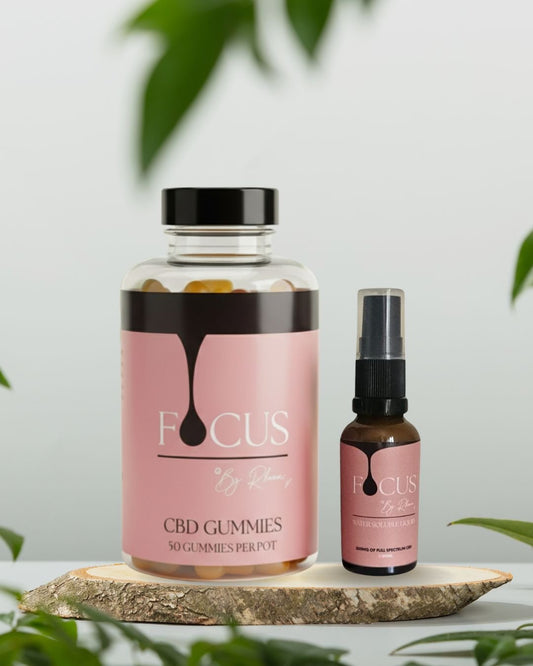 Wellness Bundle: 30ml Focus Water & 50 Gummies